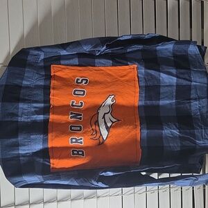 Altered Flannel George Blue Plaid Casual Button-Down Shirt